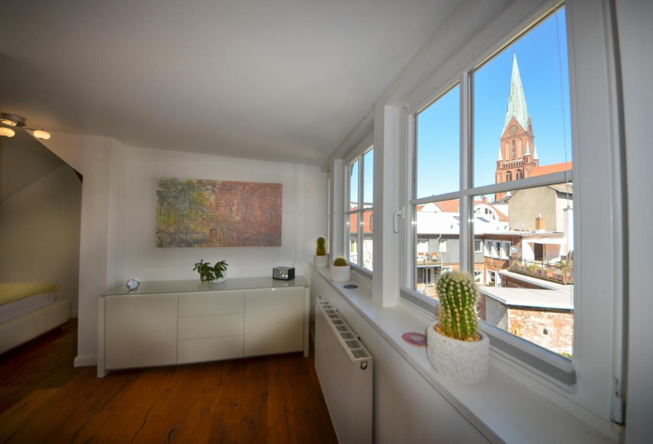 Stadtjuwel Schwerin Luxus Ferienhaus In Der Altstadt المظهر الخارجي الصورة